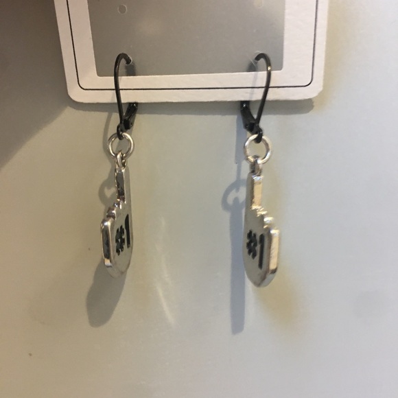 #1 Team earrings - Picture 2 of 3